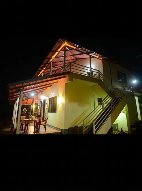 The Silverwood Homestay and its surroundings, Chikmagalur