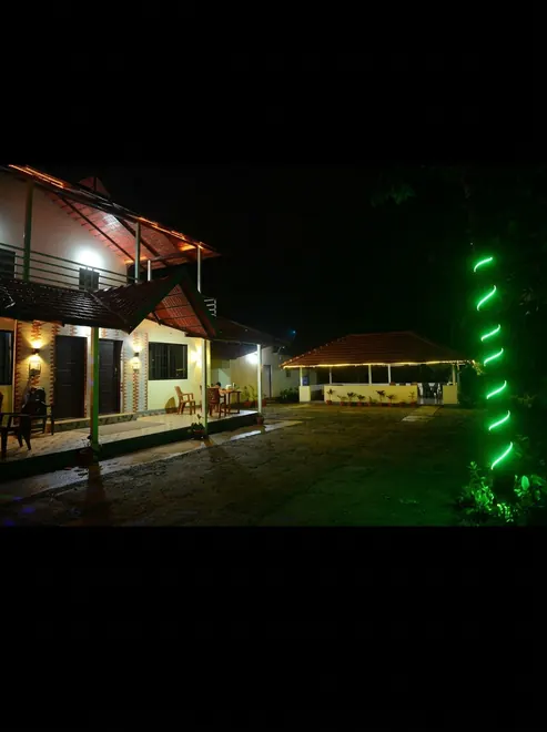 The Silverwood Homestay and its surroundings, Chikmagalur